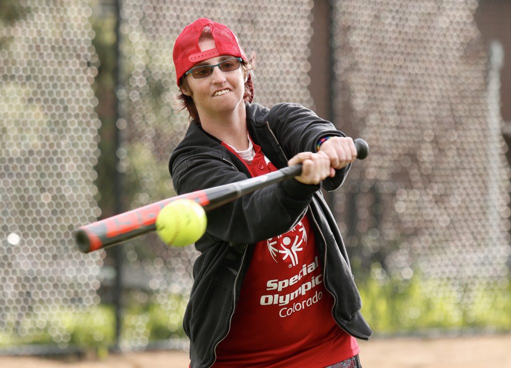 PHOTOS Special Olympics softball practice